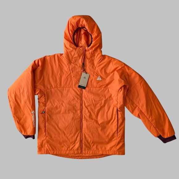 Nike ACG Therma-FIT ADV Rope de Dope Jacket Orange Black Men’s Large DV0363-893 - Picture 1 of 11
